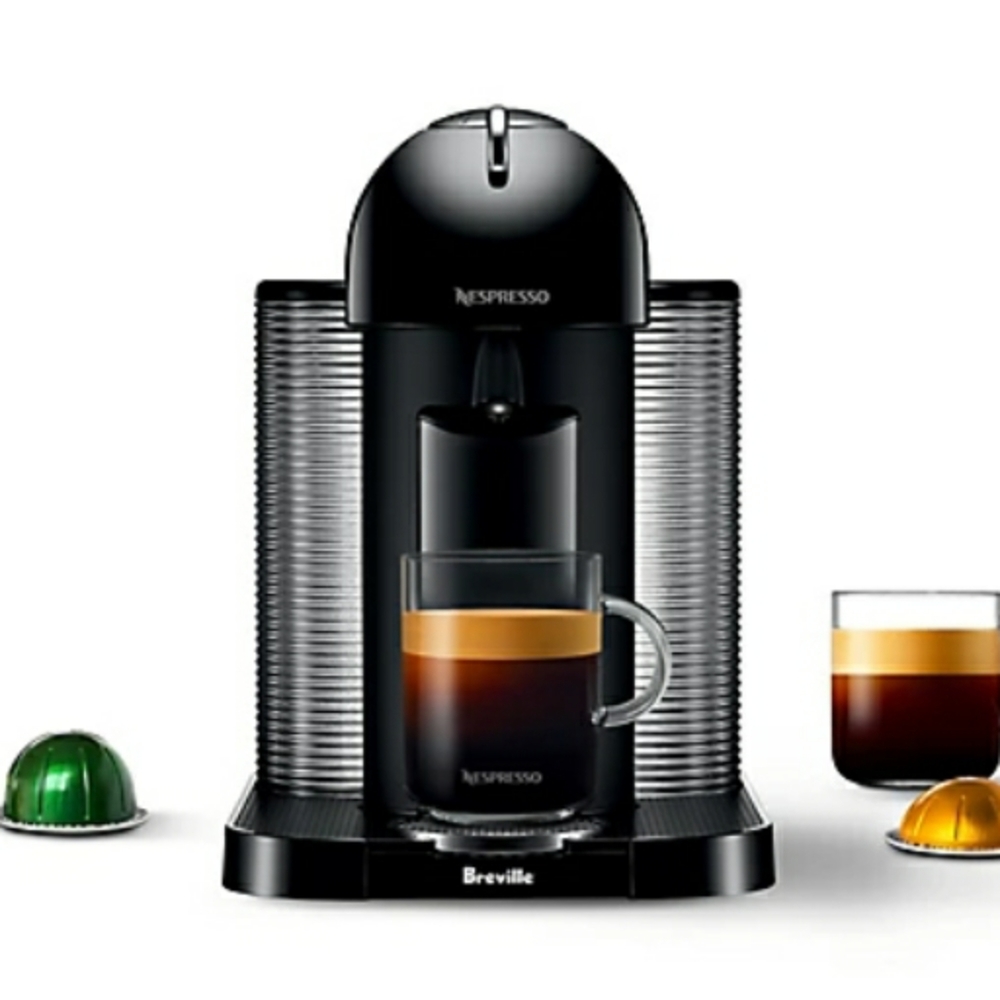 Nespresso by Breville VertuoLine Coffee and Espresso Maker in Black